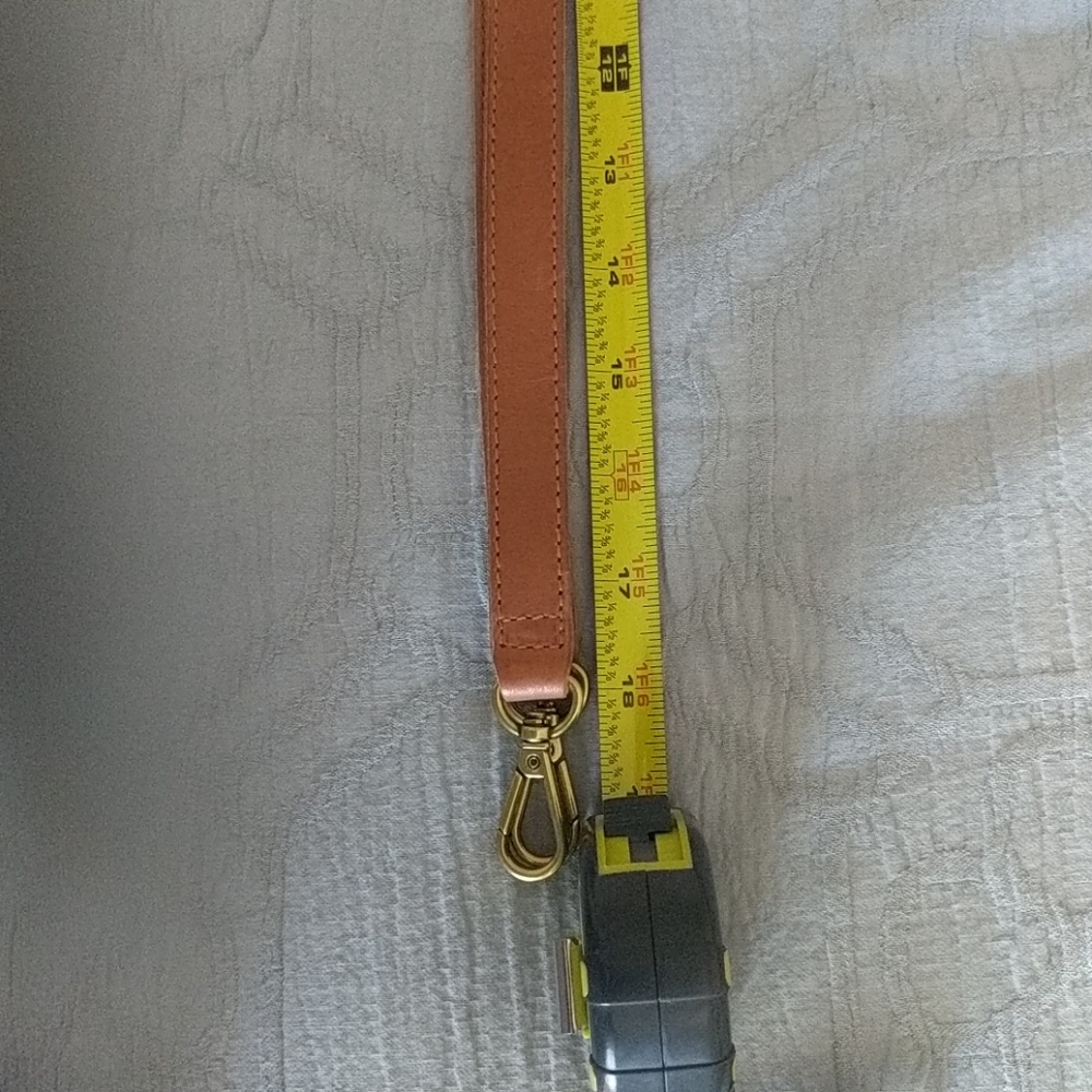 Madewell leather purse strap
